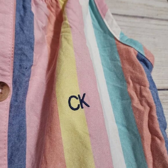 Calvin Klein Striped Dress 6 - Picture 4 of 6